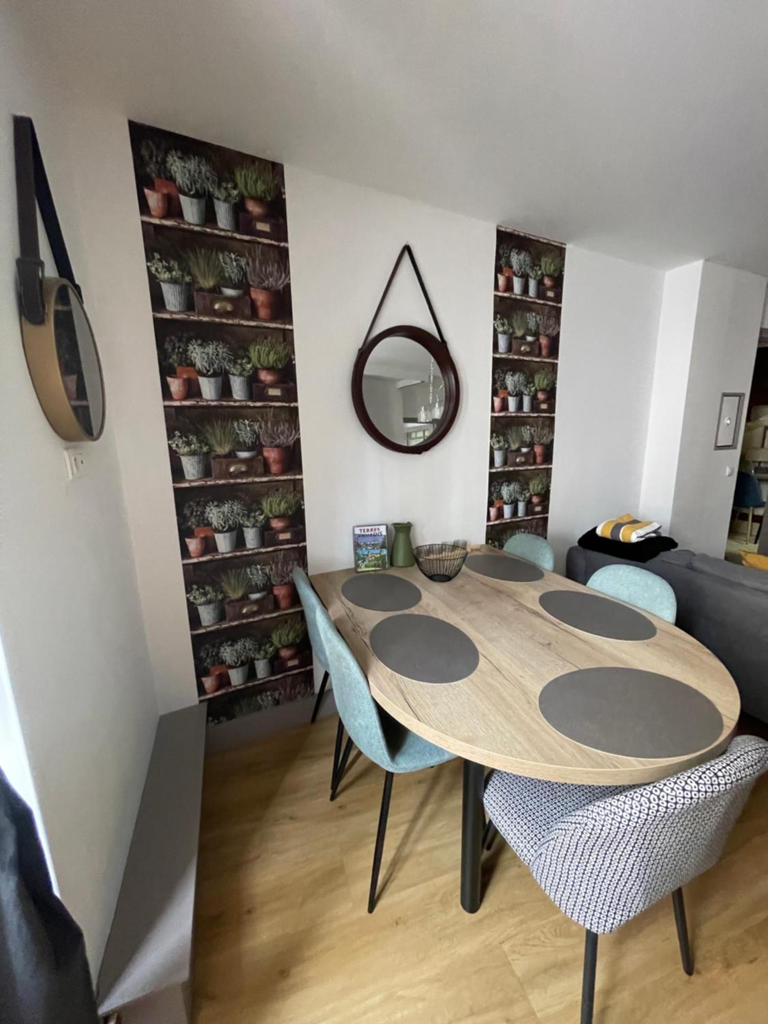 Appartement Moderne Centre Ville, 5 Personnes, 65 M2 Semur-en-Auxois Luaran gambar